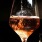 a glass of wine being poured